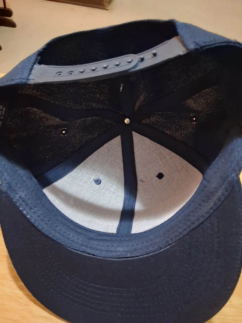 New York Yankees Navy Snapback Hat with White NY Logo